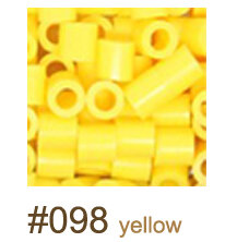 اللون الأصفر 5 مللي متر 1000 قطعة YantJouet حماة الخرز للأطفال الحديد فيوز الخرز Puzzles بها بنفسك الألغاز بكسل الفن هدية ألعاب أطفال