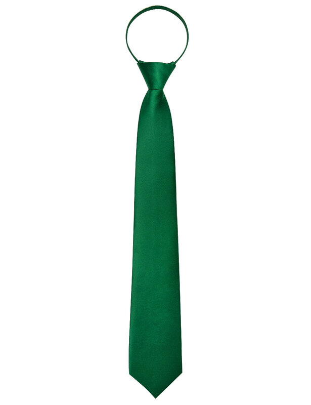 Yourties سستة قبل تعادل ربطة العنق للرجل الأعمال قميص فستان إكسسوار الأخضر الرجال التعادل مع جيب مربع الفاخرة 8.5 سنتيمتر العرض