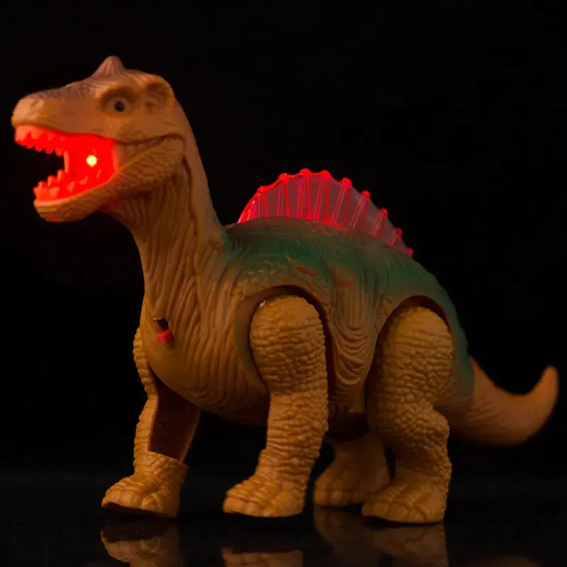 مجسمات ديناصور متحركة للأطفال ، لعبة ديناصور كهربائية مع صوت ، هدية تفاعلية