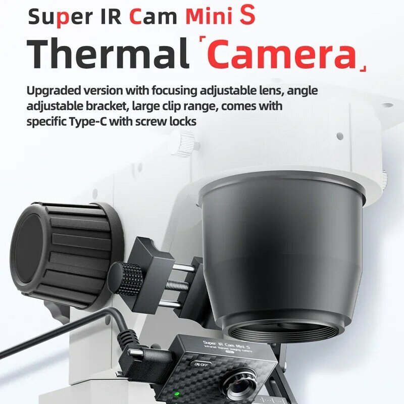 QIANLI MEGA-IDEA-Super IR Mini S كاميرا تصوير حراري ، PCB ، دائرة كهربائية قصيرة ، إصلاح اللوحة الأم للمجهر ، تشخيص سريع