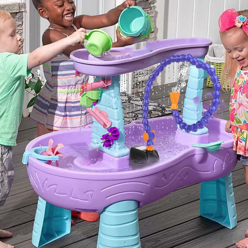 طاولة نشاط بمضخة مياه للأطفال ، جهاز إمداد مياه قابل للتعديل ، ألعاب خارجية ، ألعاب للأطفال الصغار