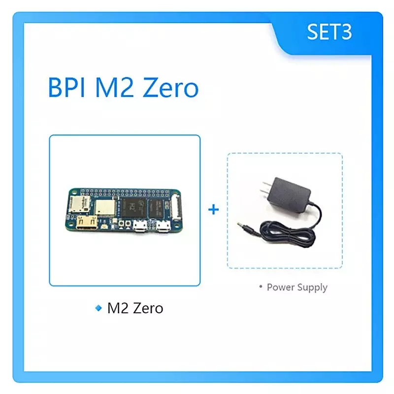 الموز بي M2 صفر ، BPI-M2 ، صفر أليونر H3 ، Cortex-A7 ، واي فاي و BT ، نفس حجم التوت بي صفر ، قضية اختيارية ، امدادات الطاقة ، 2 واط