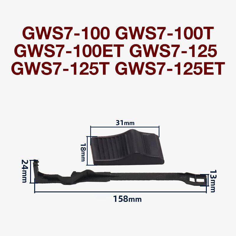 GWS7-100 التبديل انتهازي بولير اكسسوارات ل Bosch GWS7-100 T ET GWS7-125 T ET زاوية طاحونة انتهازي بولير مرساة استبدال