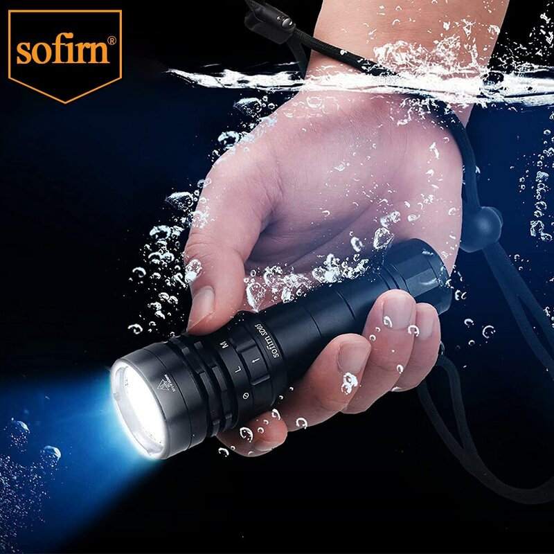 مصباح يدوي Sofirn SD05 سكوبا XHP50.2 فائق السطوع 3000 لومن مع مفتاح مغناطيسي