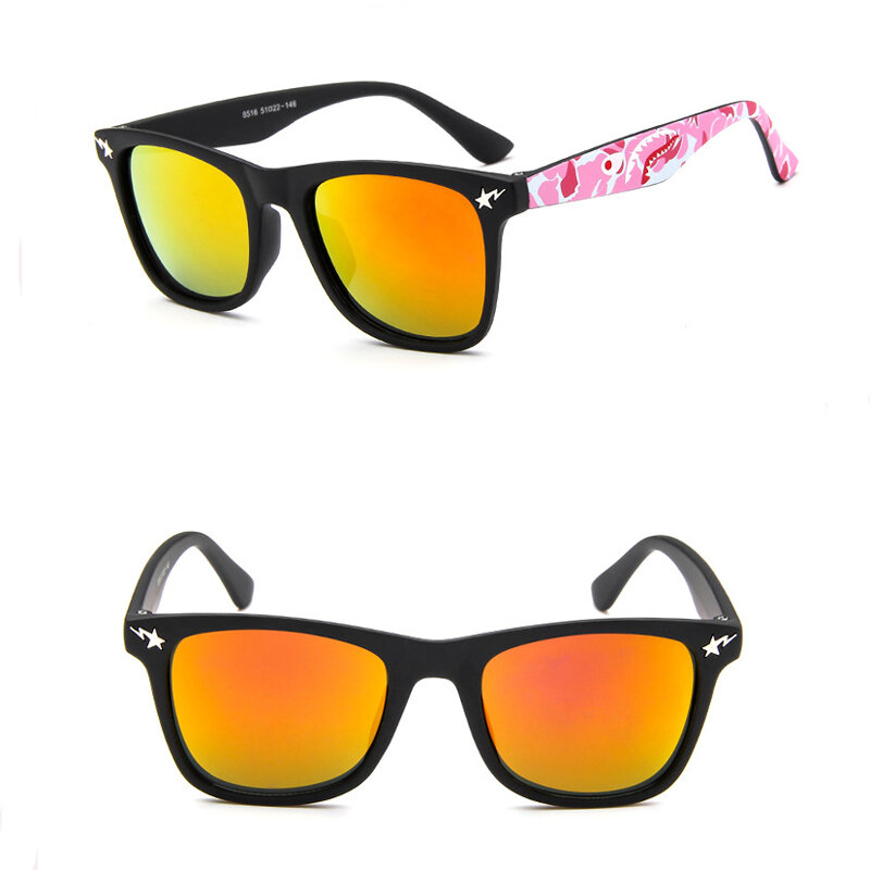 جديد ماركة تصميم الاطفال النظارات الشمسية الفتيان الطفل النظارات الشمسية الفتيات الأطفال نظارات التمويه نظارات شمسية للبنين Gafas دي سول UV400