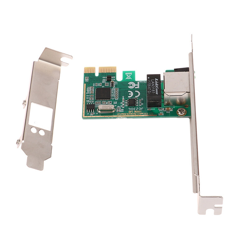 1Set 10/100/1000Mbps جيجابت إيثرنت PCI اكسبرس PCI-E شبكة بطاقة RJ-45 LAN محول محول شبكة تحكم