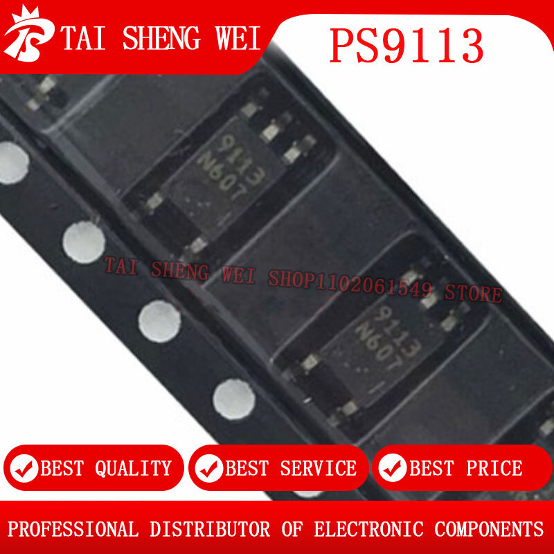 5 قطعة جديد الأصلي PS9113 9113 SOP5 NEC9113 مقرنة الضوئية مصلحة الارصاد الجوية عالية السرعة