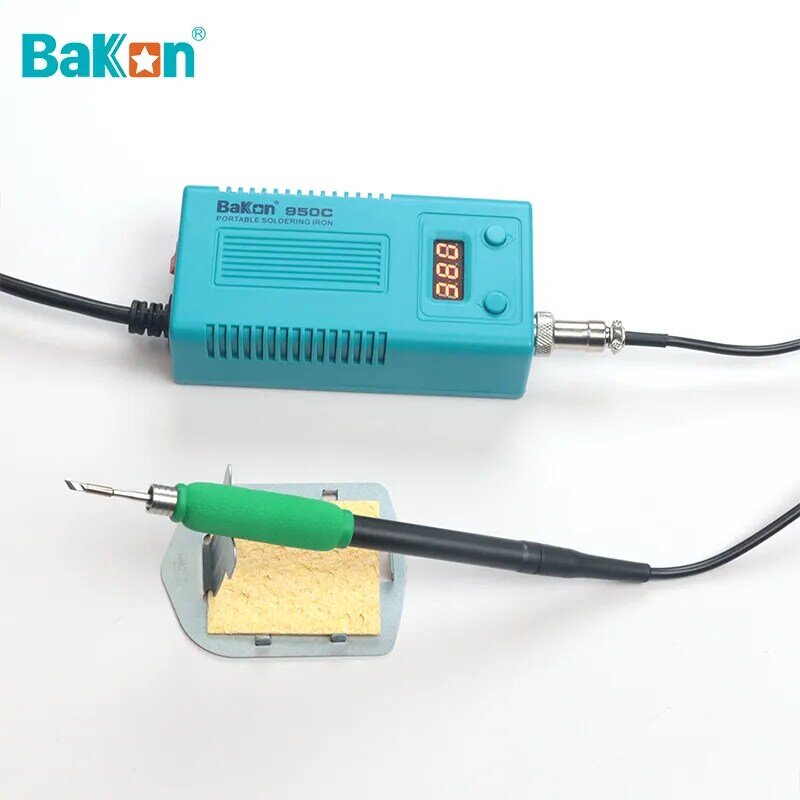 Bakon-محطة لحام الحديد bk950c ، شاشة رقمية محمولة ، أدوات لحام درجة حرارة ثابتة لإصلاح الهاتف ، c210