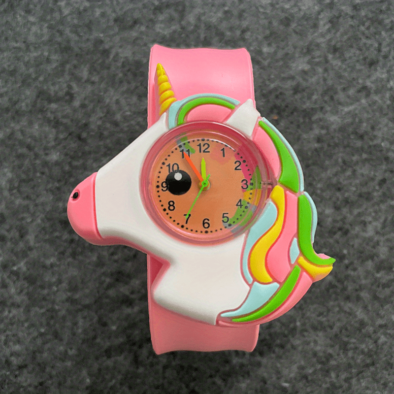ساعة سيليكون على شكل حيوان كرتوني للفتيان والفتيات ، إكسسوارات زخرفية ، هدية حفلة العيد ، مدرسة رياض الأطفال الابتدائية