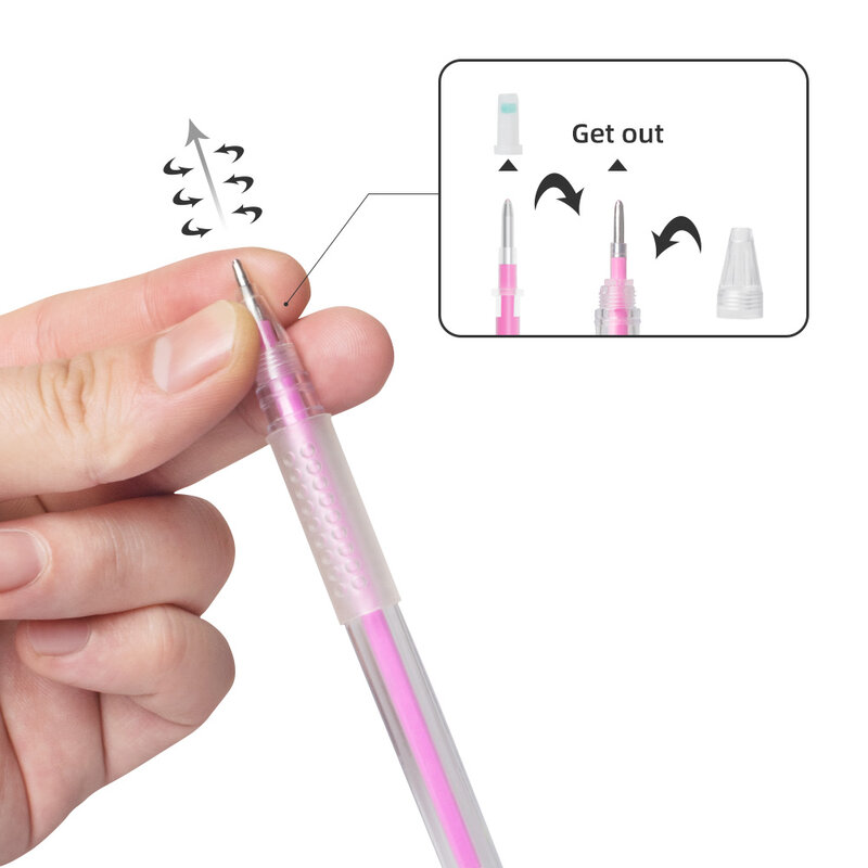قلم ماركر للمكياج الدائم لـ microblading ، جزء واحد ، تحديد موضع الوشم ، الشفاه ، الحواجب ، الوشم
