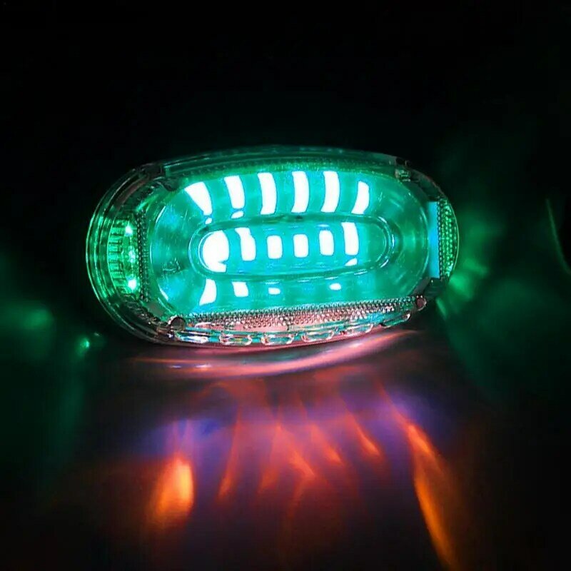 LED مقطورة أضواء مستطيلة مؤشرات الجانب علامة ضوء التخليص مقاوم للماء الغبار ليلة السلامة الإكسسوارات 5 ألوان