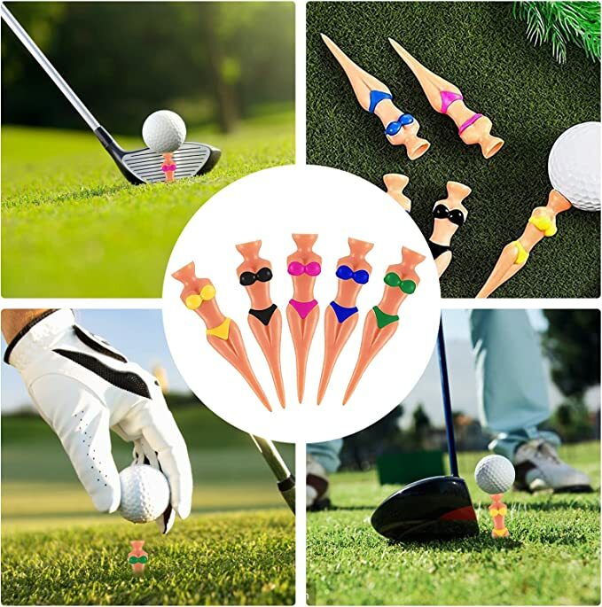 لعبة غولف الكرة تي شيرت للعب الغولف ، صغيرة الحجم ، ملحق رياضي ، 15 قطعة