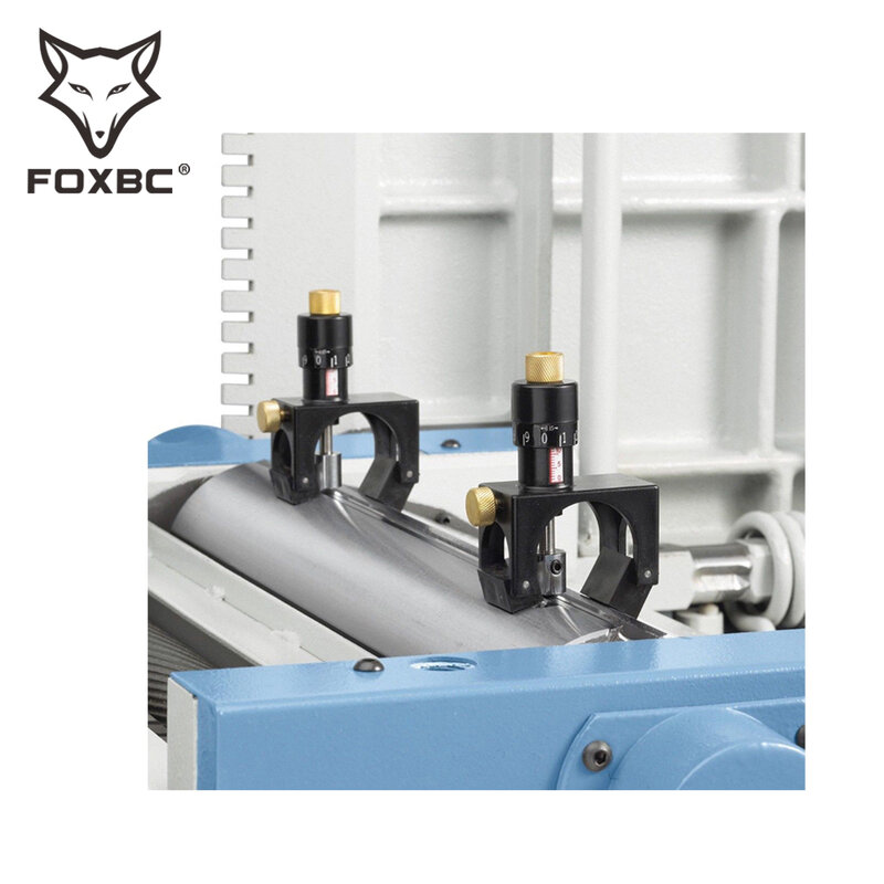 FOXBC قابل للتعديل المغناطيسي المسوي موصل سكين إعداد تهزهز شفرة قياس واضعة لوود واضعة أداة 2 قطعة