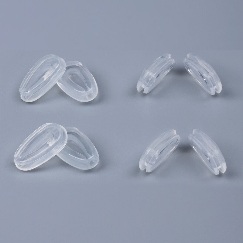 E.O.S سيليكون المطاط استبدال واضح مخدات أنف للنظارة لأوكلي الفتح OO4101 الإطار متعدد الخيارات