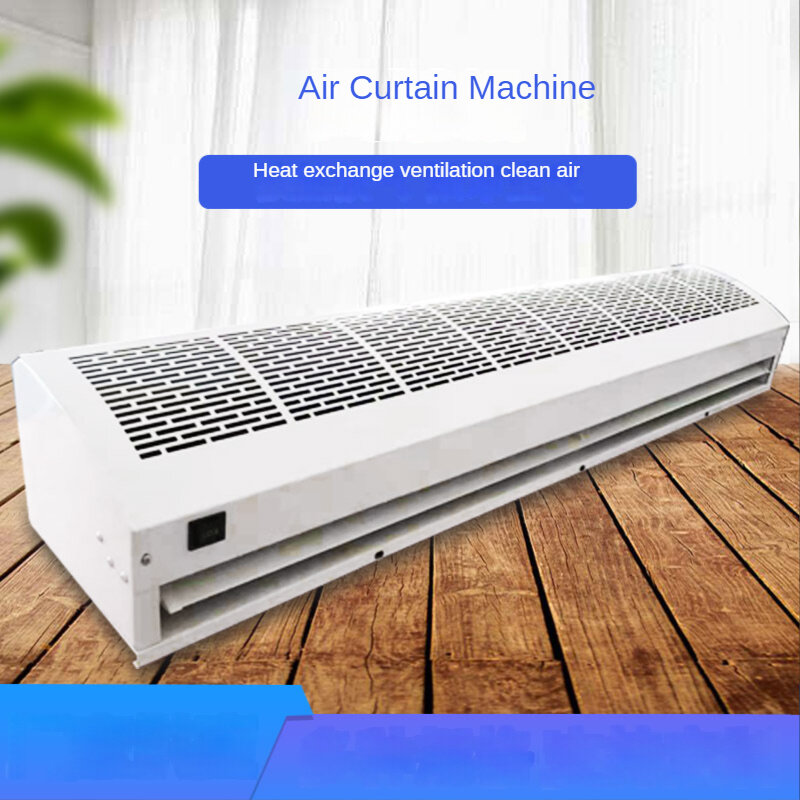 تبريد التدفئة المزدوجة الغرض التجارية منخفضة الضوضاء Arge الاحترار حجم الهواء عبر تدفق الهواء الستار آلة