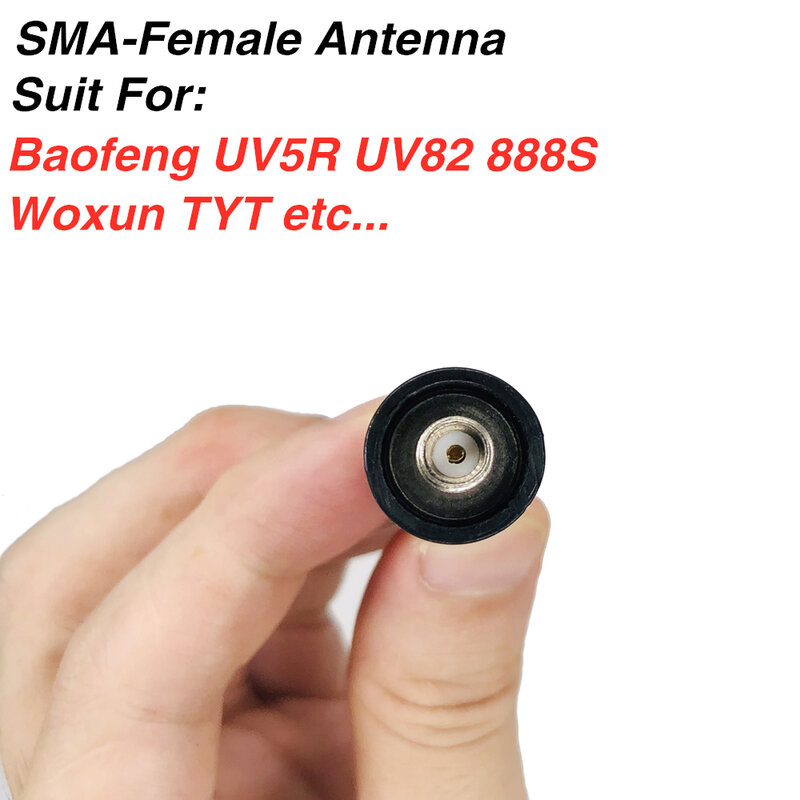 الأصلي ناغويا NA-701 SMA-أنثى هوائي UHF VHF ثنائي النطاق انتينا ل Baofeng UV-5R UV-82 BF-888S اسلكية تخاطب هوائيات NA701