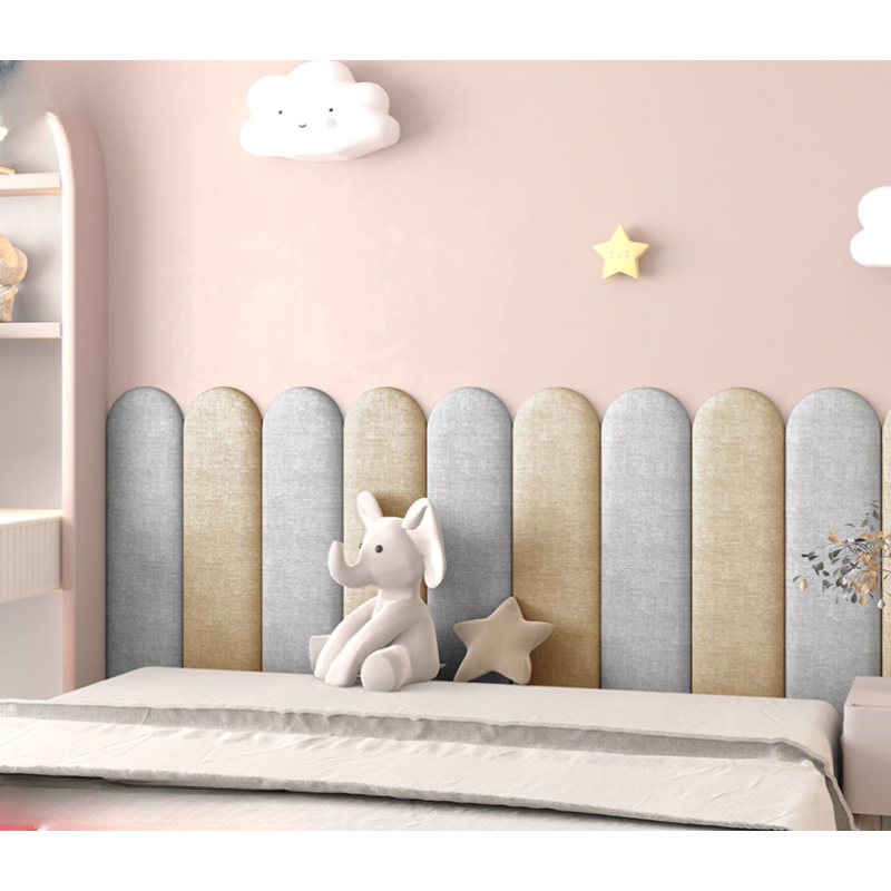 ملصقات سرير اللوح الأمامي لغرفة النوم ، ديكور المنزل ، لوحة الحائط ، حجم الملك والملكة ، Cabecero Cama 135