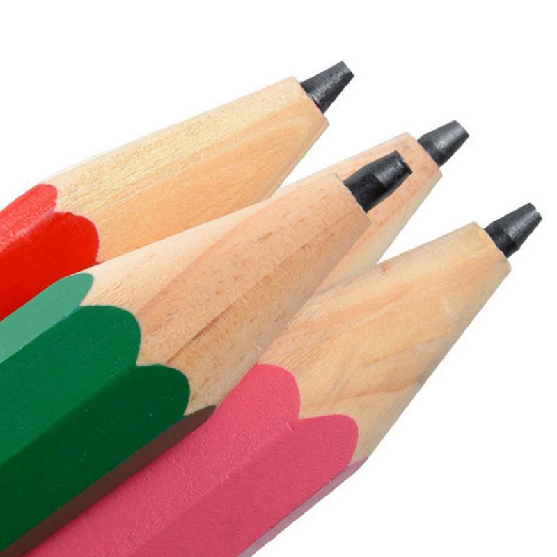 35 سنتيمتر العملاق قلم رصاص الخشب جامبو القرطاسية الكبيرة الجدة الأطفال لعبة مع ممحاة قضيب سميك للأطفال الكتابة الرسم أداة