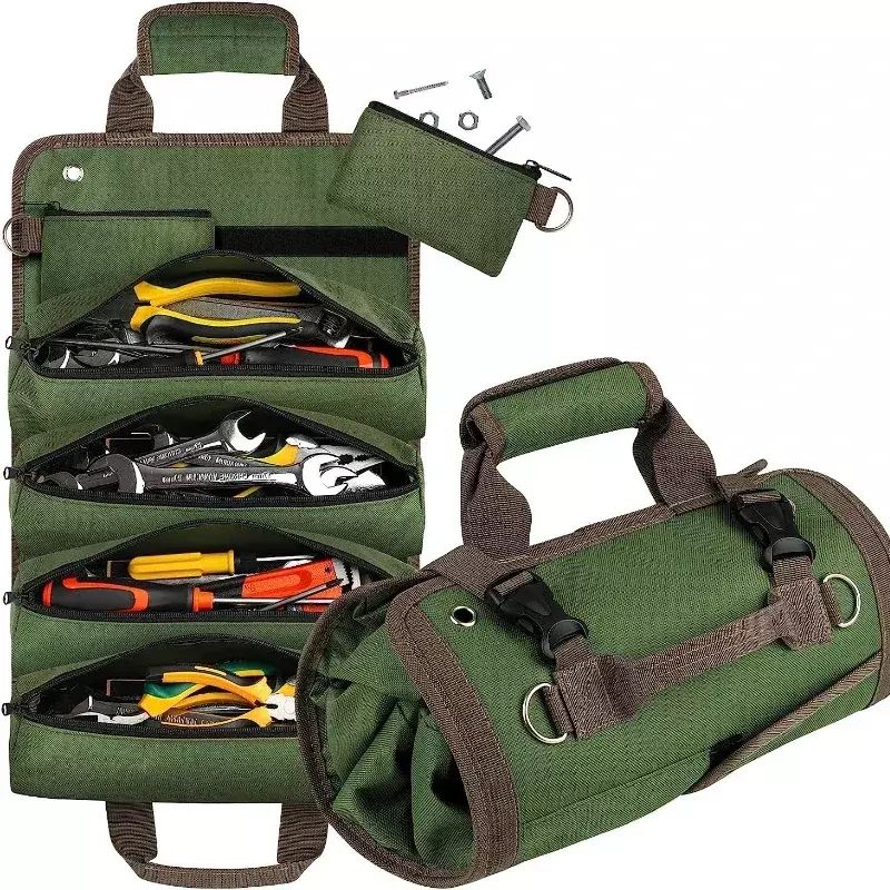 متعددة الأغراض أداة حقيبة عالية الجودة المهنية متعددة جيب أدوات الأجهزة الحقيبة نشمر المحمولة أدوات صغيرة المنظم حقيبة
