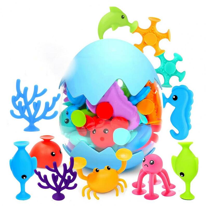 طفل مصاصة اللعب 1 مجموعة جميلة الأخطبوط المرجان متعدد الألوان بنين بنات الحيوان مصاصة دمية اللعب الفتيان الفتيات هدية