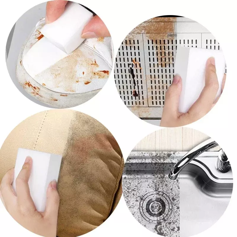 منظف إسفنج الميلامين السحري ، إسفنجة تنظيف للمطبخ ، أدوات تنظيف الحمام ، ترقية ، 10 × 6 × 2 ، 20 ، 10 × 6 × 2 سم