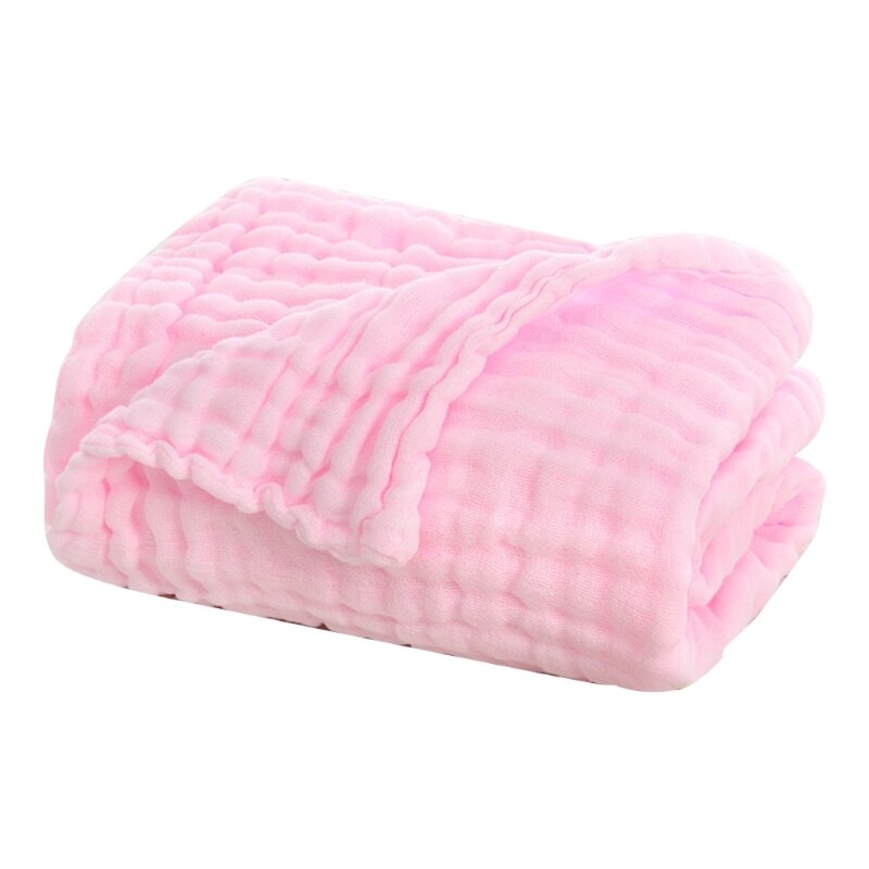 تنفس 6 طبقات الشاش الطفل تلقي بطانية الشاش قماش للف الرضع الوليد الرضع منشفة استحمام غطاء سرير النوم الدافئ