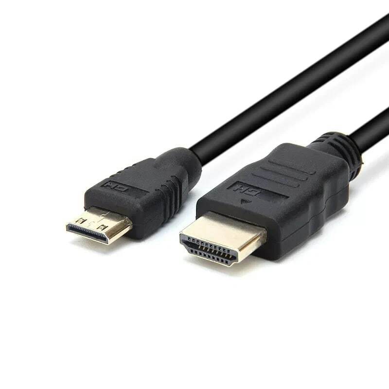 2 قطعة/الوحدة HDMI-متوافق مع كابل HDMI صغير متوافق مع 30 سنتيمتر للشاشة/الكاميرا والأجهزة مع منفذ HDMI صغير متوافق