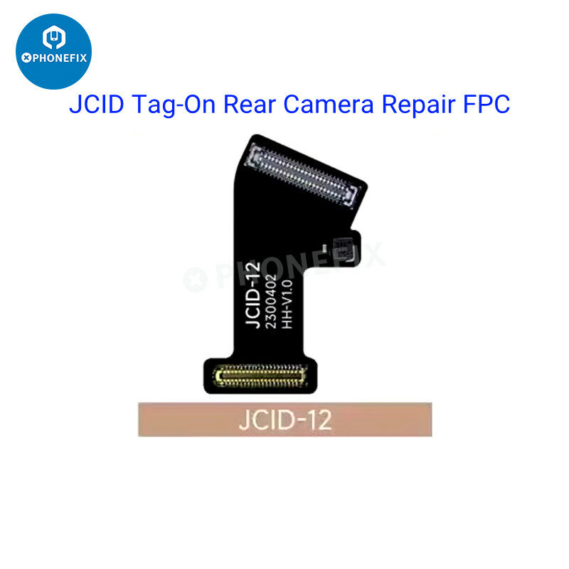 JCID كاميرا خلفية علامة على إصلاح FPC الكابلات المرنة زاوية واسعة كاميرا رادار قراءة الكتابة وحدة آيفون 12 13 14 إصلاح لا لحام