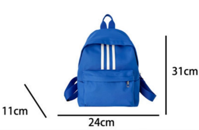 حقيبة ظهر قماشية مخصصة لرياض الأطفال ، حقيبة ظهر للأطفال ، اتجاه غير رسمي ، جديدة وعصرية ، رجال ونساء