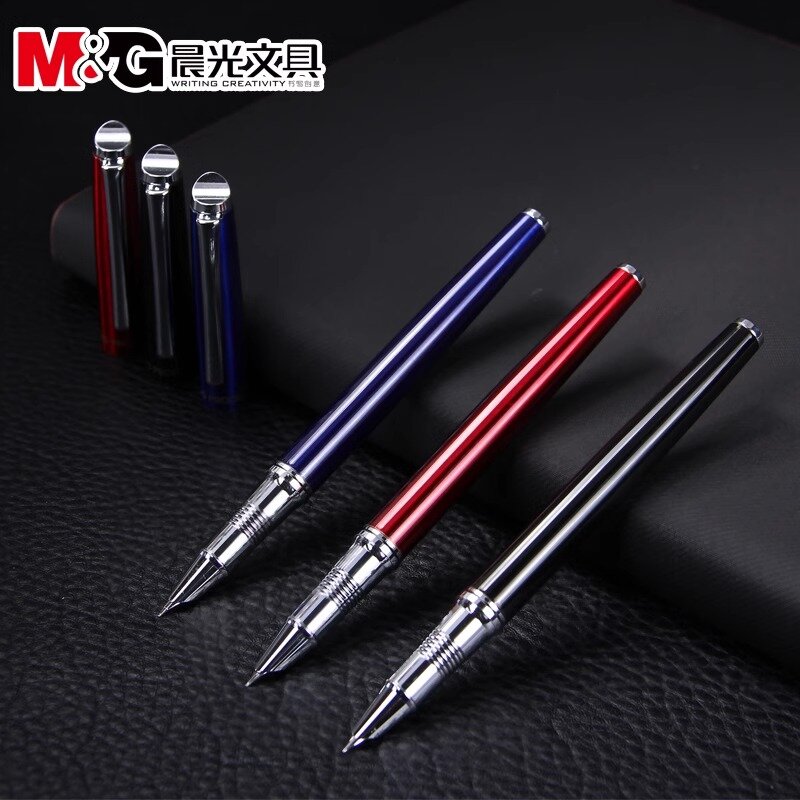 قلم حبر إيريديوم معدني M & G ، قلم مكتب ، فائق الدقة ، طالب