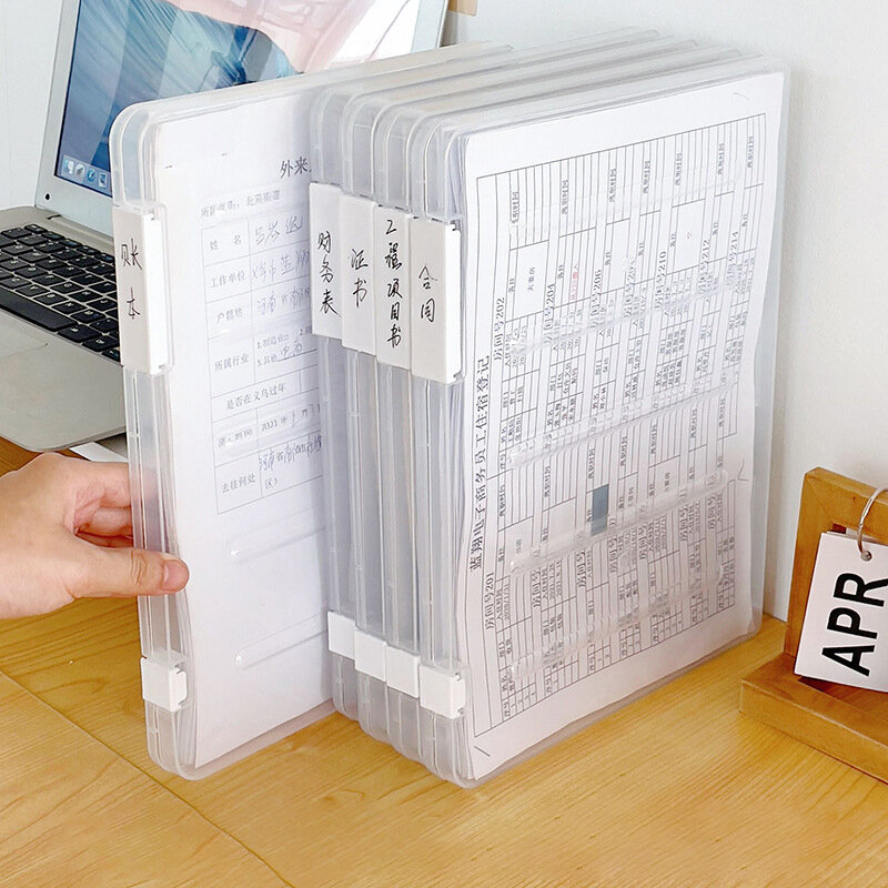 صندوق فرز مكتبي لسطح المكتب ، صندوق تخزين محمول ، ملف ورق A4 ، أرشيف ، بيانات
