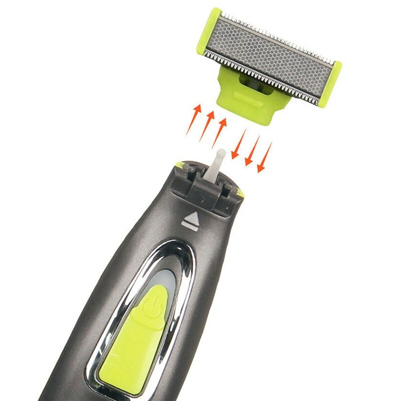 ماكينة حلاقة كهربائية MLG للرجال والنساء ماكينة حلاقة محمولة لكامل الجسم USB شفرة على شكل حرف T للحية والإبط للغسل