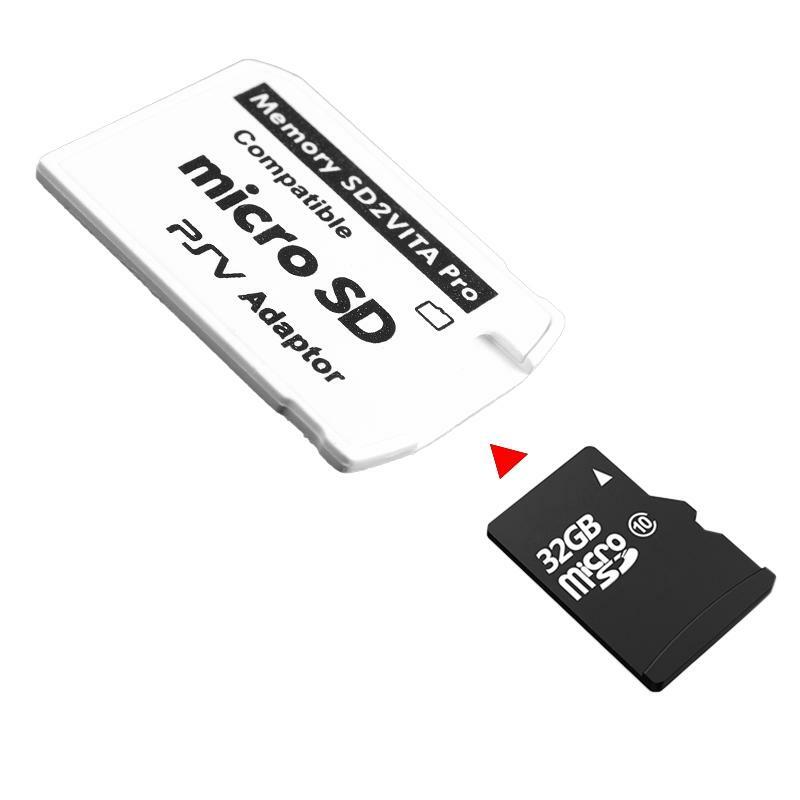 الإصدار 6.0 SD2VITA لـ PS Vita ذاكرة TF بطاقة ألعاب PSVita PSV 1000/2000 محول 3.60 نظام SD بطاقة مايكرو جديد