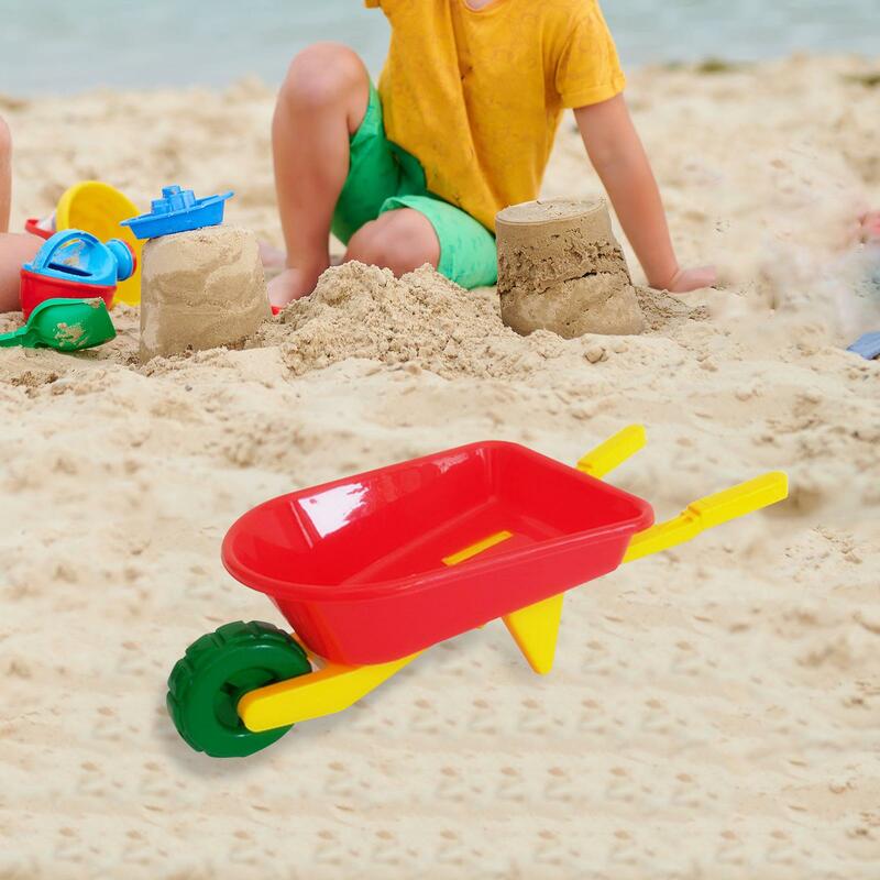 الرمال عربة لعبة يسهل حملها خفيفة الوزن شاطئ الاطفال البستنة عربة لساحة الأعمار 2 سنة حتى في الداخل والخارج