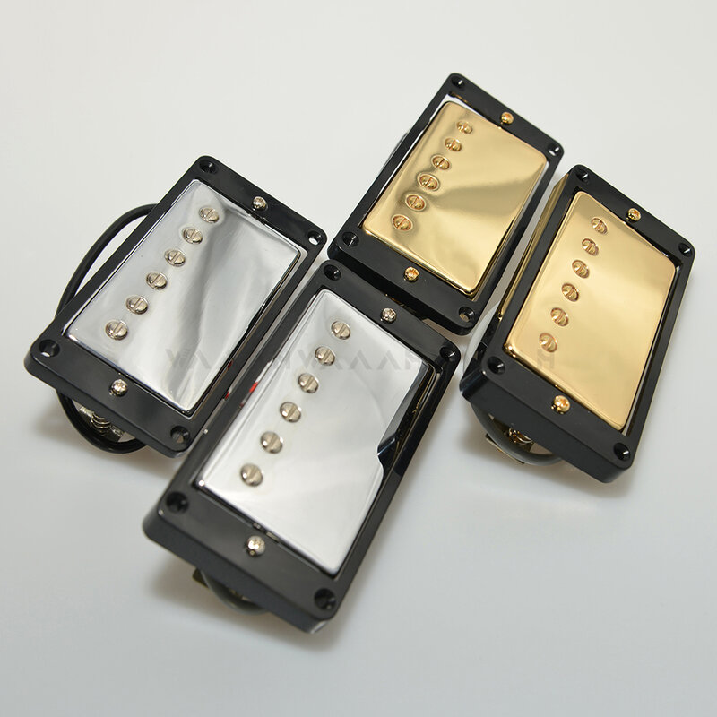 النيكو الثاني هامبوكر لاقط بالنيكل الكلاسيكي 57 GB نمط لاقط الذهب الكروم غطاء للجيتار الكهربائي