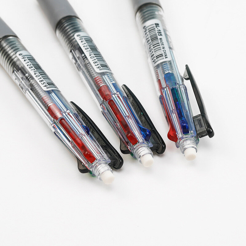 5 في 1 متعدد الألوان قلم حبر جاف الإبداعية 4 قلم ملون ببلية الملء و قلم رصاص الرصاص متعددة الوظائف القلم مكتب مدرسة الكتابة التموين