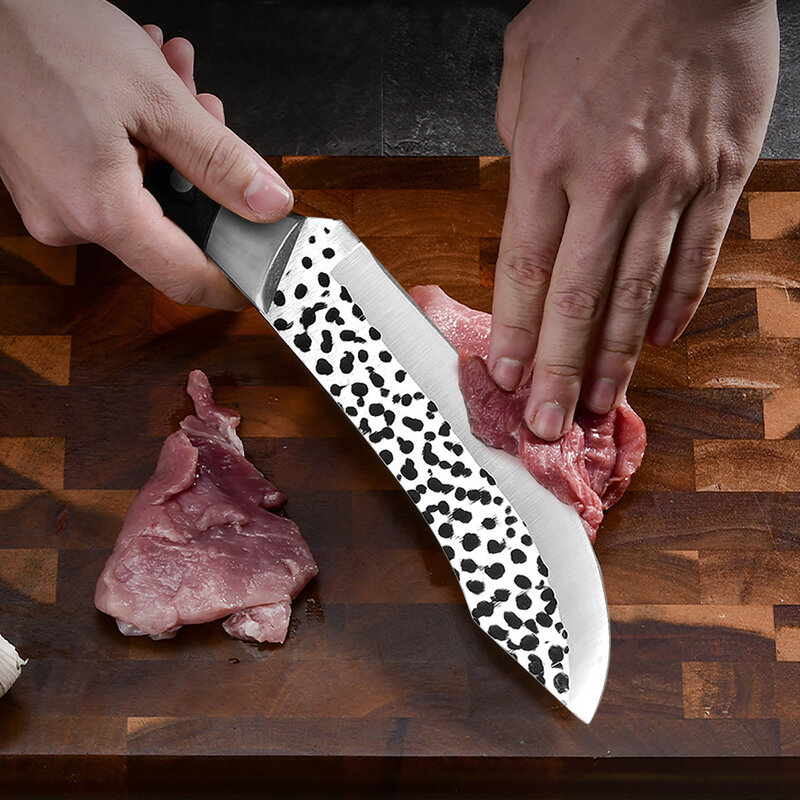 الفولاذ المقاوم للصدأ سكين نزع العظم مزورة مطروق سكين الجزار سكين المطبخ المنزلية تقطيع سكين أدوات الطبخ