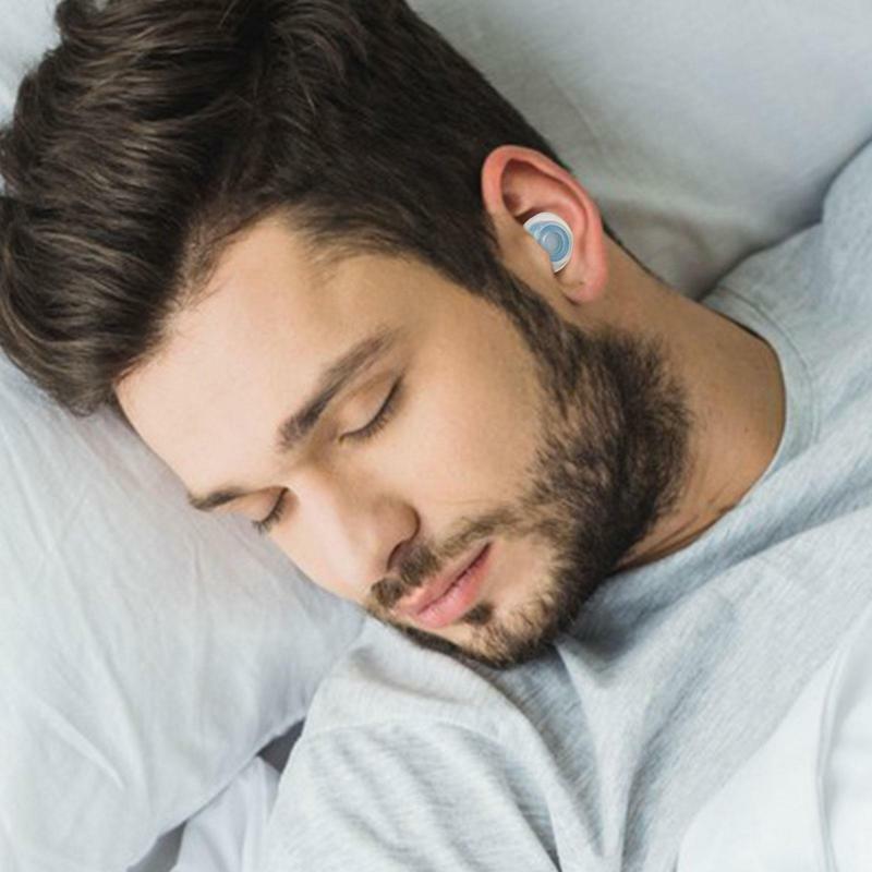 سدادات أذن من السيليكون الناعم للحفلات الموسيقية ، والحد من الضوضاء ، وإعادة الاستخدام ، وسدادات أذن موسيقية احترافية للنوم