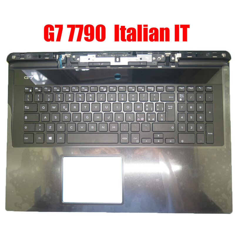 لوحة مفاتيح بالمرست الإيطالي ، ديل G7 17 7790 06WFHN 6WFHN 07CM3Y 7CM3Y 00YW0N 0YW0N 0RWNNM RWNNM 07C0CD 7C0CD ، جديد