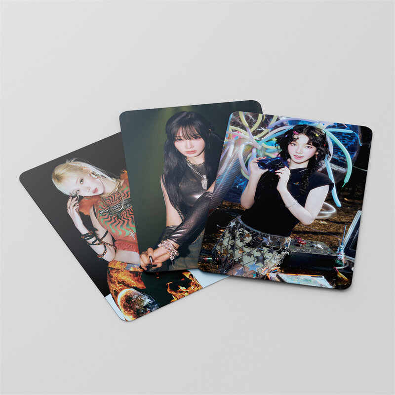 بطاقة kpo Lomo للجماهير ، بطاقة صور NINGNING للشتاء ، أزياء كورية ، لطيف ، هدية