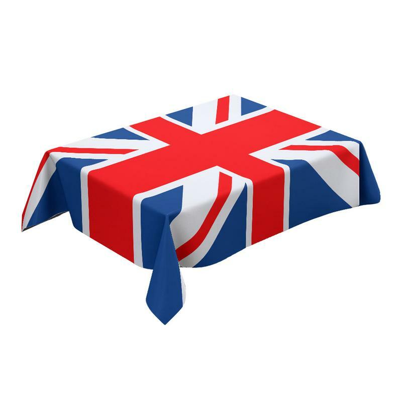 مستطيلة العلم البريطاني مفرش المائدة ، المملكة المتحدة الجدول يغطي ، الملكة اليوبيل ، المملكة المتحدة العلم الديكور ، غرفة الطعام ، المطبخ ، الوطنية