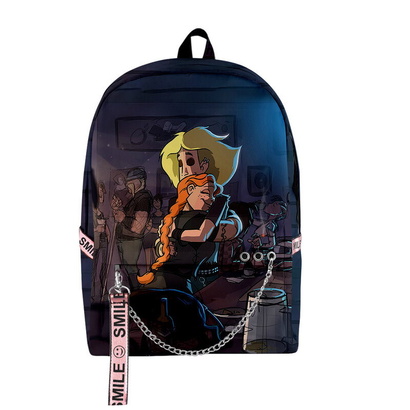 حقيبة ظهر للأسرة من المعدن بتصميم الرسوم المتحركة المتحركة بتصميم شخصية هاراجوكو لعام 2023 حقيبة سفر مميزة