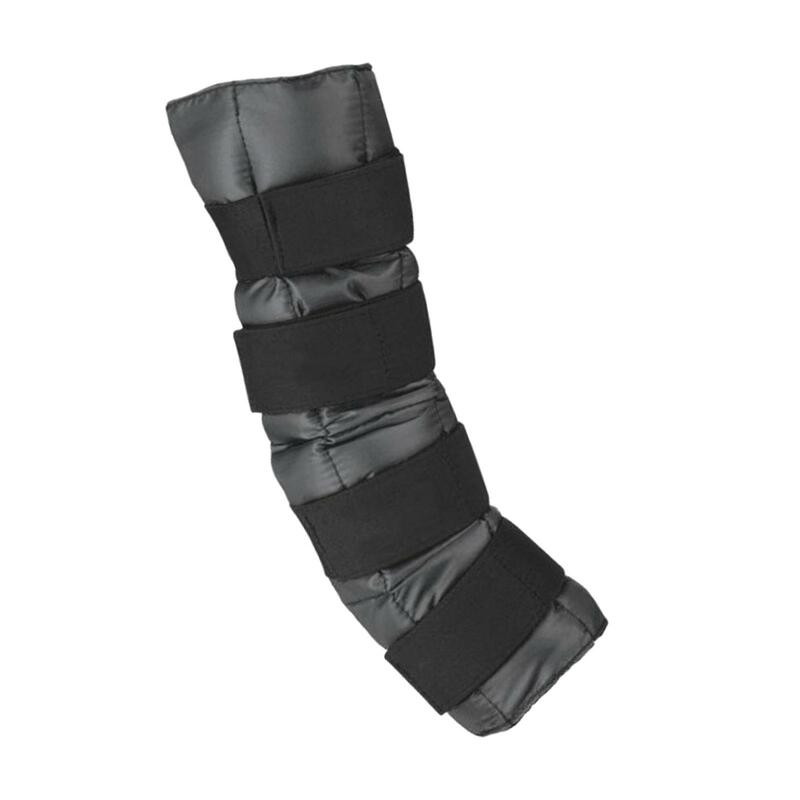 الساق تبريد التمهيد وسادة Hock جبيرة التمهيد الأسود واقية ضغط وسادة قابلة لإعادة الاستخدام الساق وسادة ل Hock الركبة الساق الأطواق