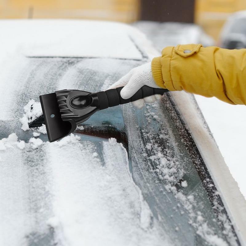 نافذة السيارة مكشطة الثلوج للزجاج الأمامي ، مكشطة الثلوج فعالة ، إزالة الجليد جهد مع قبضة رغوة خالية من الصفر