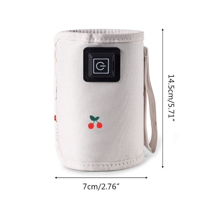 المحمولة USB الطفل زجاجة دفئا حقيبة السفر الحليب دفئا الرضع زجاجة رضاعة غطاء دافئ