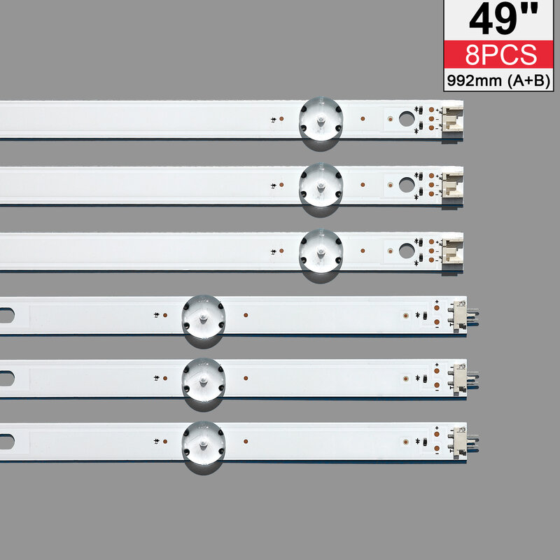 LED شريط إضاءة خلفي 7 مصباح ل LG inنوت k المباشر 16Y 49 بوصة 49LH60_FHD A/B HC490DUN 49LH604V HC490DUN-ABRR1-211X LT-50C550