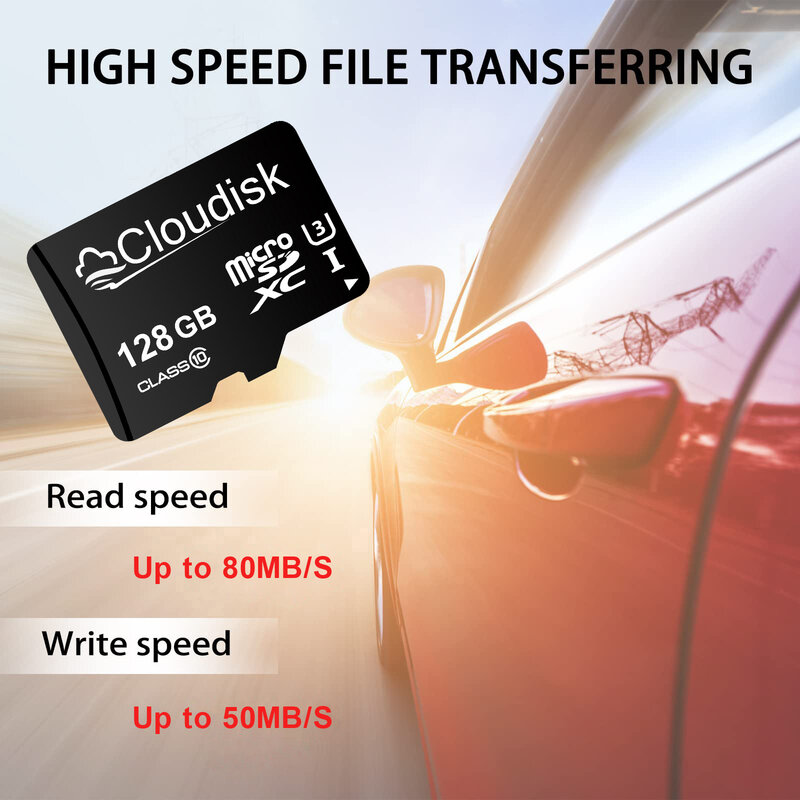 كلوديسك-بطاقة ذاكرة فلاش للهاتف ، بطاقات مايكرو SD ، بطاقة TF ، 32GB ، 64GB ، 128GB ، 256GB ، U3 ، V30 ، 4GB ، 8GB ، 16GB ، c10 ، 2GB ، 1GB