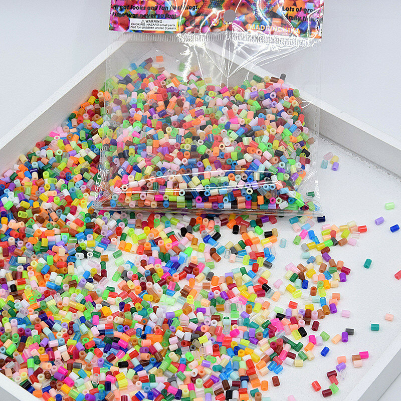 1000 قطعة الملونة 5 مللي متر الخرز حماة حبات الحديد لؤلؤي للأطفال جودة عالية اليدوية هدية عيد الميلاد لعبة تعليمية لتقوم بها بنفسك الألغاز