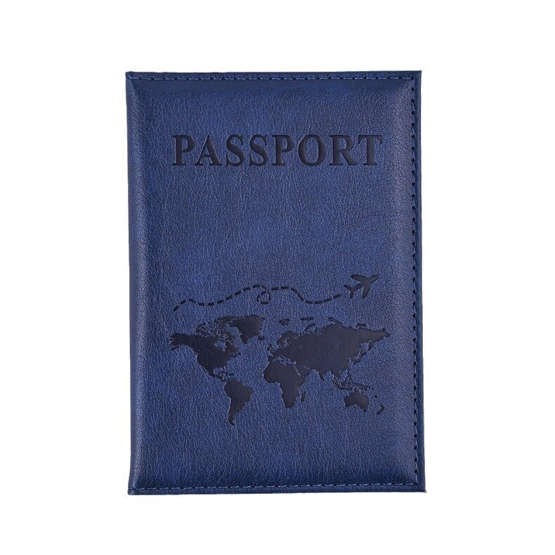بطاقة حامل جواز سفر ملونة من البولي يوريثان ، أغطية واقية لجواز السفر ، حامل بطاقة الائتمان ، إكسسوارات السفر