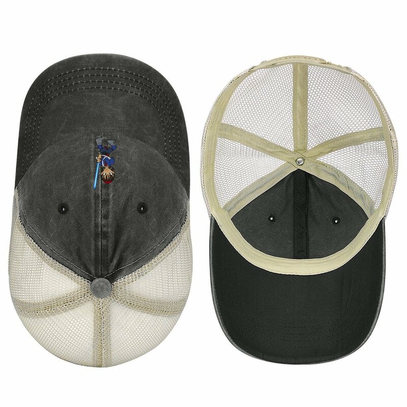 قبعة رعاة البقر Saja mam ، قبعة شمس منفوشة ، سوداء ، للرجال والنساء
